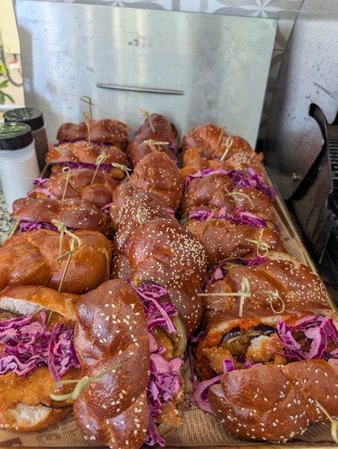 Challah Schnitzel Platter